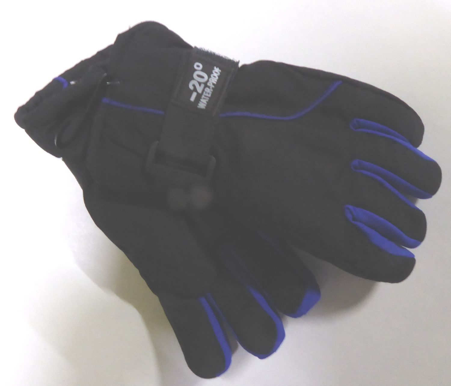 Marku Gloves AG249X Black/Blue Age 12-14